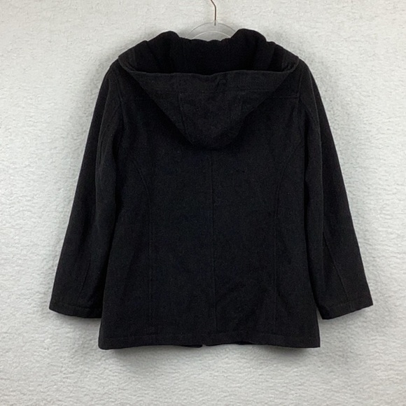 Relativity Women’s Size Small Wool Blend Hooded Coat. - Picture 6 of 11